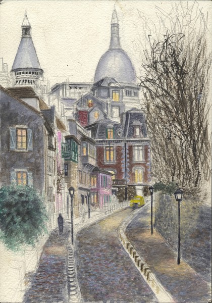 Montmartre:Place Dalida Day 7