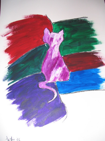 violet cat