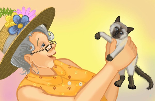 Siamese Kitten Love