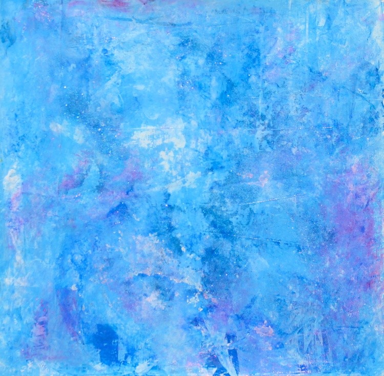 494. Calmness, acrylic on canvas, 110*108cm, shipping in tube