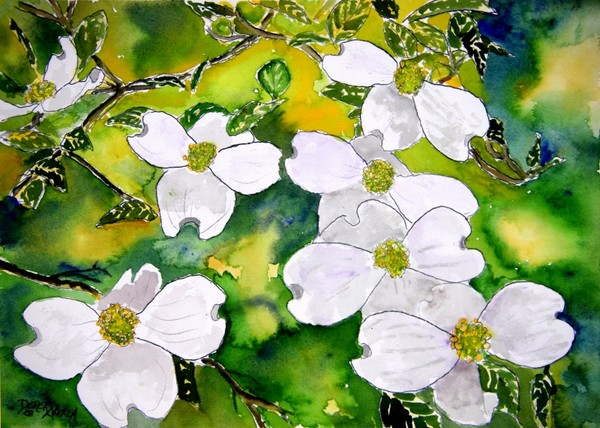 dogwood tree flowers