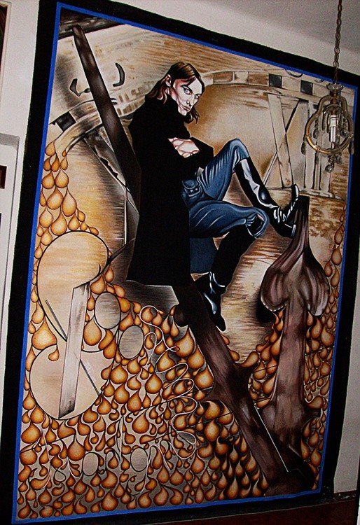 Gormenghast/fantasy portrait of Gormenghast (TV serial)