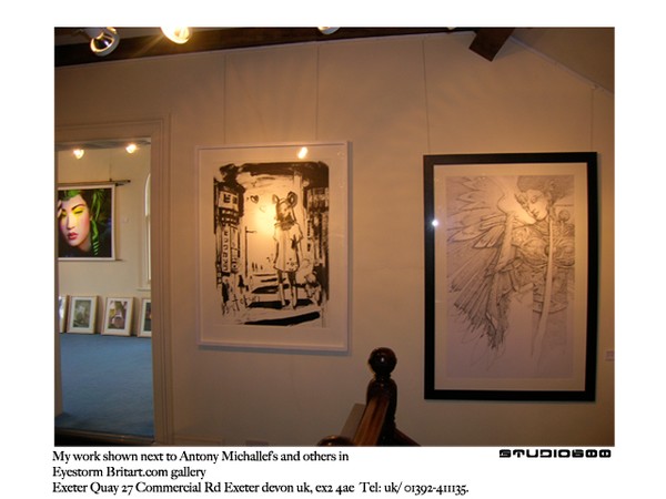 my work next to MICALLEF 