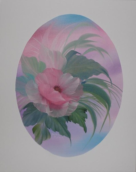 Poppy in Oval #804