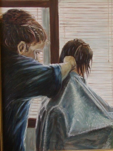 At the Hairdressers I