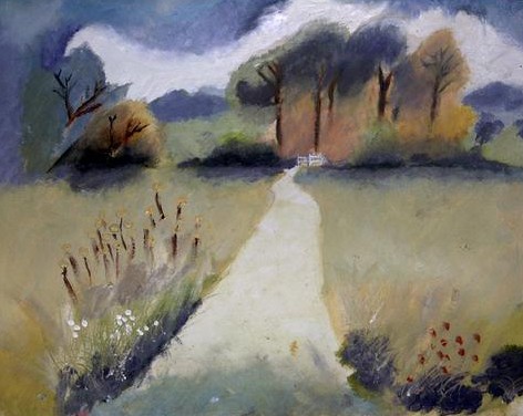 path to the trees