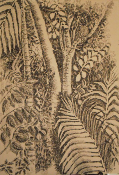 garden in the night  Copy