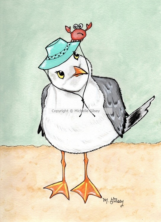 Seagull and friend