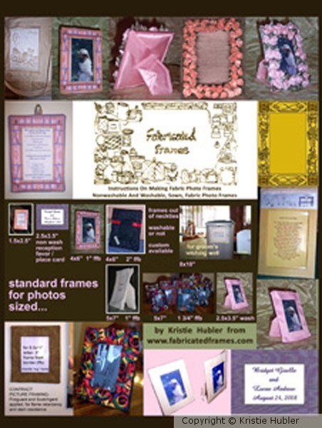 Fabricated Frames book DIY fabric photo frames