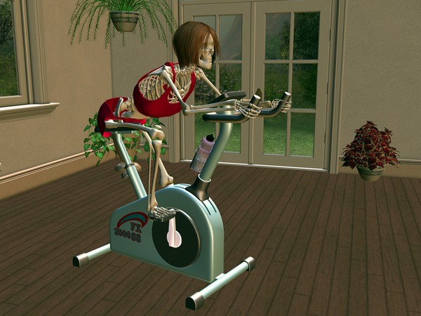 Too much exercise.......