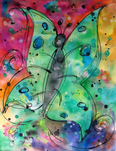 Green Flutterby