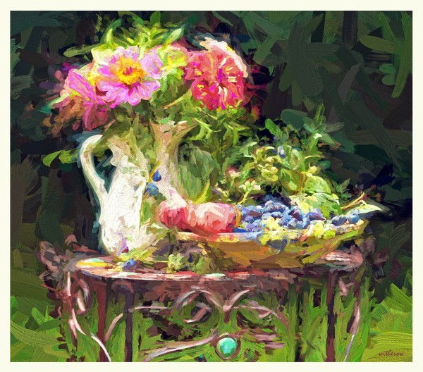 Fruit and Bouquet