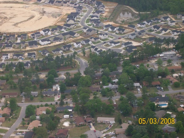 view from plane