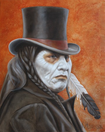 Chief Charlot American Indian by K Henderson