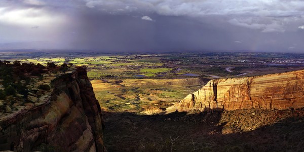 Grand Valley from Colorado National Monument