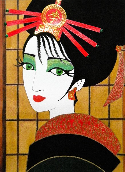 GEISHA PORTRAIT #12