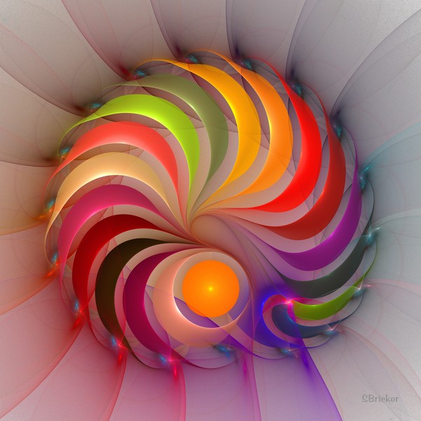 Light Flame Abstract 093