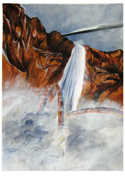 Dogs' falls