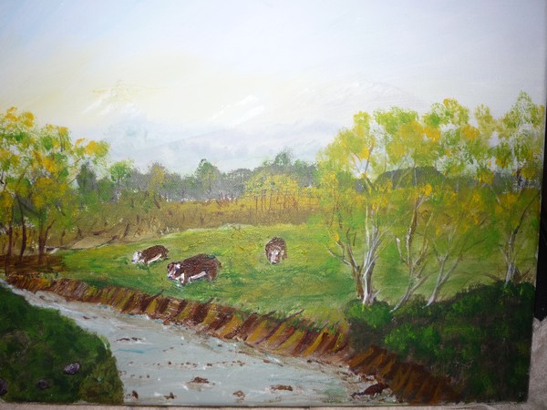 out to pasture