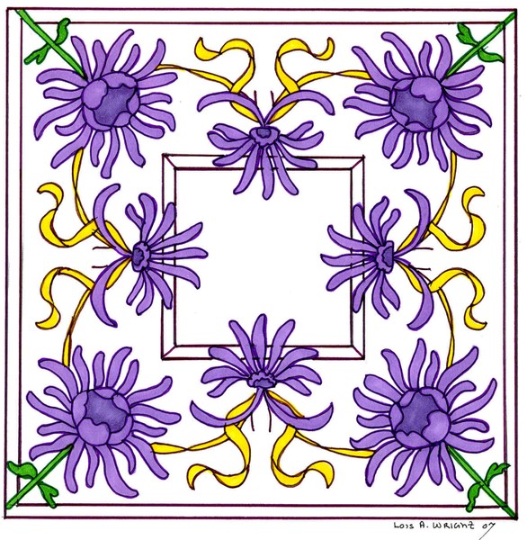 stained glass style