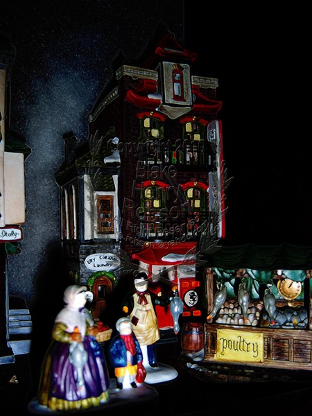 Department 56 Christmas Village Digital Art