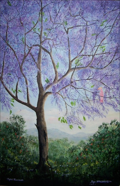 SOLD Joyful Jacaranda