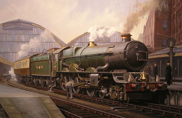 GWR King class at Paddington
