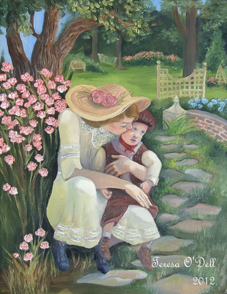 Victorian fantasy garden