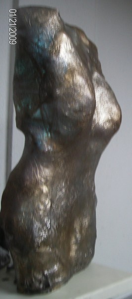 ESCULTURA MISTA 45X20X15 - A MINHA LUZ II