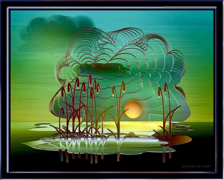 Green Sunset