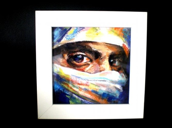 Mans Eyes