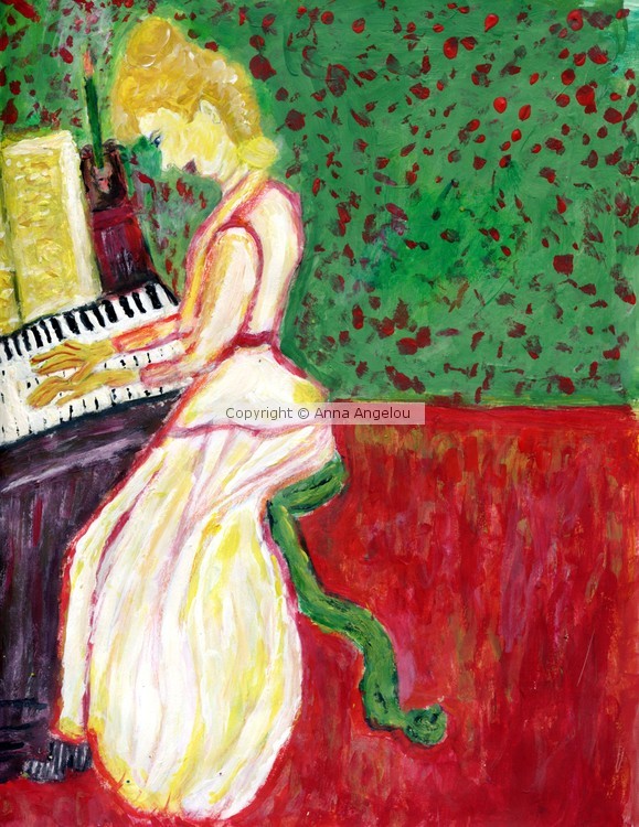 Take on Marguirite Gachet at the Piano