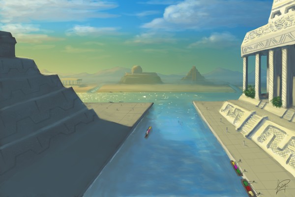 Aztec city