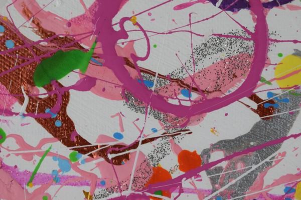 Pink Bubbles 015 Print (2)