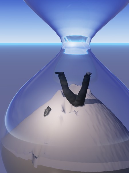 HourGlassRoundManUpsideDown