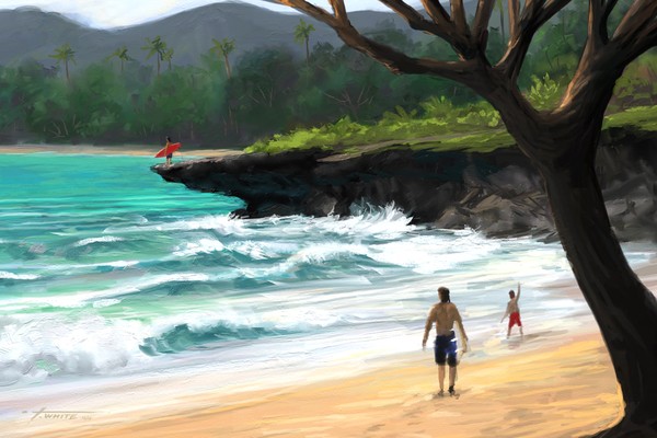 Hawaiian Surf
