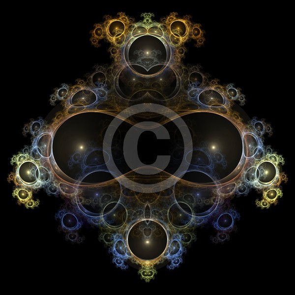 Bubble Goggles Abstract Fractal Design