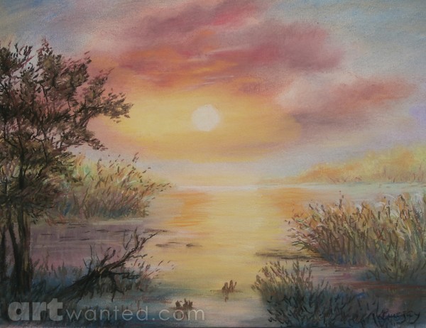 Sunset Painting