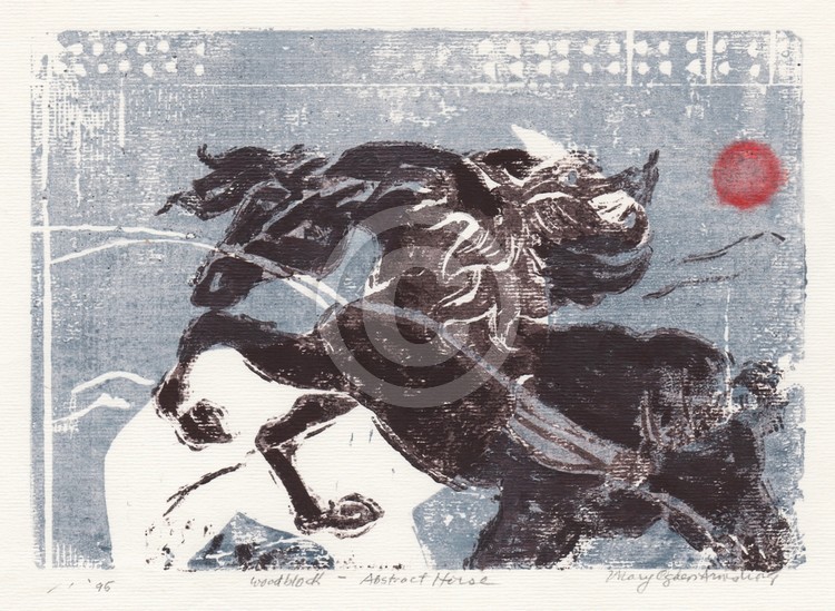 Re: The horse and red sun
