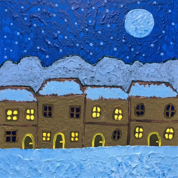 Snowy night