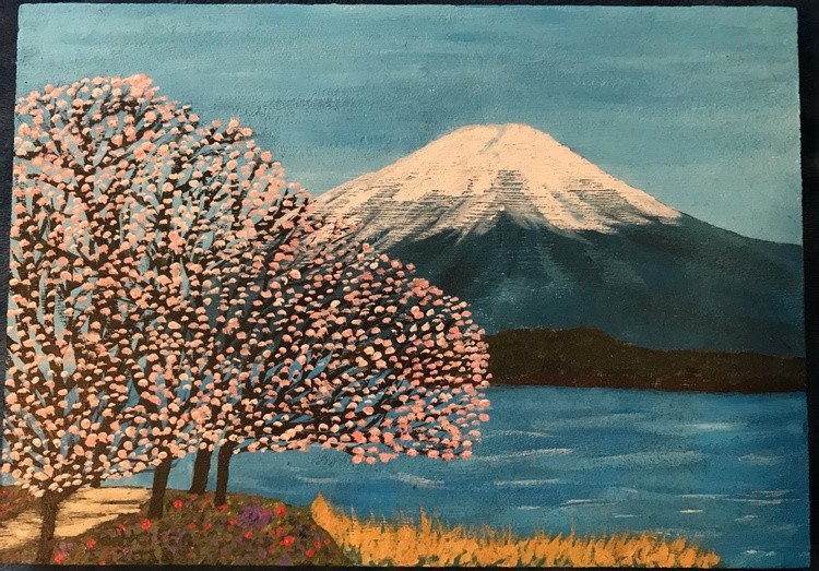 Cherry blossom season in Japan