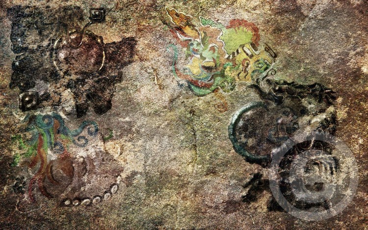 Precolumbian custom mystery wall
