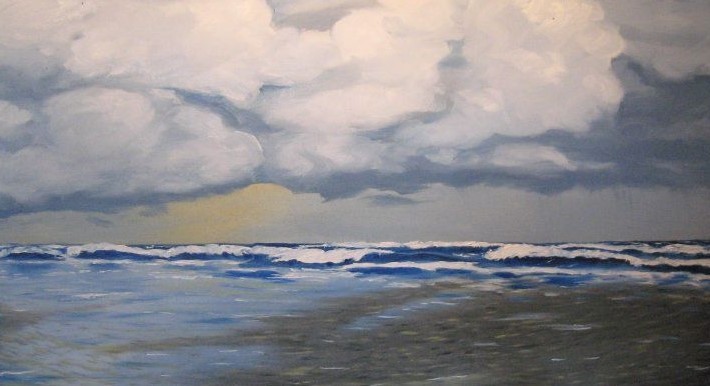 beach storm