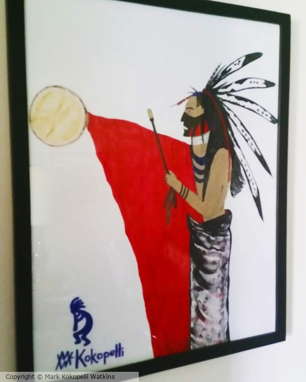 “Young Indigenous  American Shaman,” c.2006