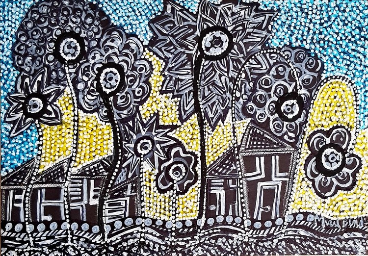 painting nature mirit ben nun modern art israel