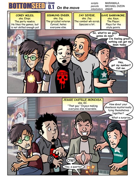 Bottomseed comicstrip 1