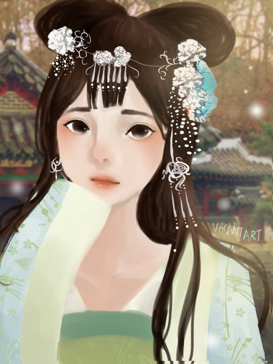 chinese gufeng girl