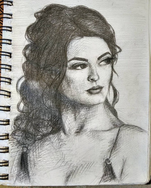 inktober inktober2018 inktoberart inksketch portrait pencil painting artist lviv lvivgram instagram 