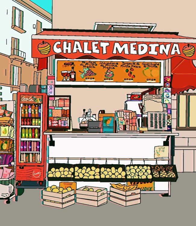 A shop at Naples - Italia