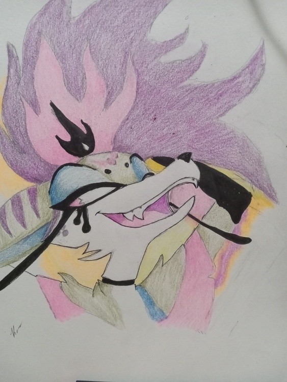 Queen Bee from Helluva Boss (fanart)